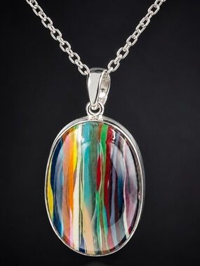 Surfite 925 silver pendant